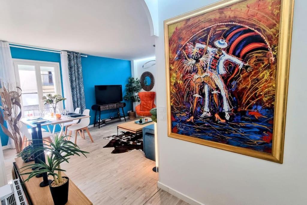 Le Clavel Superbe Deco, Centre Historique, Climatise, Parking A Proximite Apartment Sete Bagian luar foto