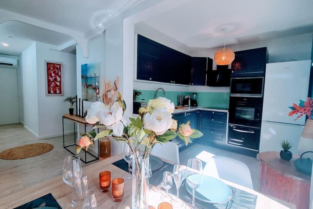 Le Clavel Superbe Deco, Centre Historique, Climatise, Parking A Proximite Apartment Sete Bagian luar foto