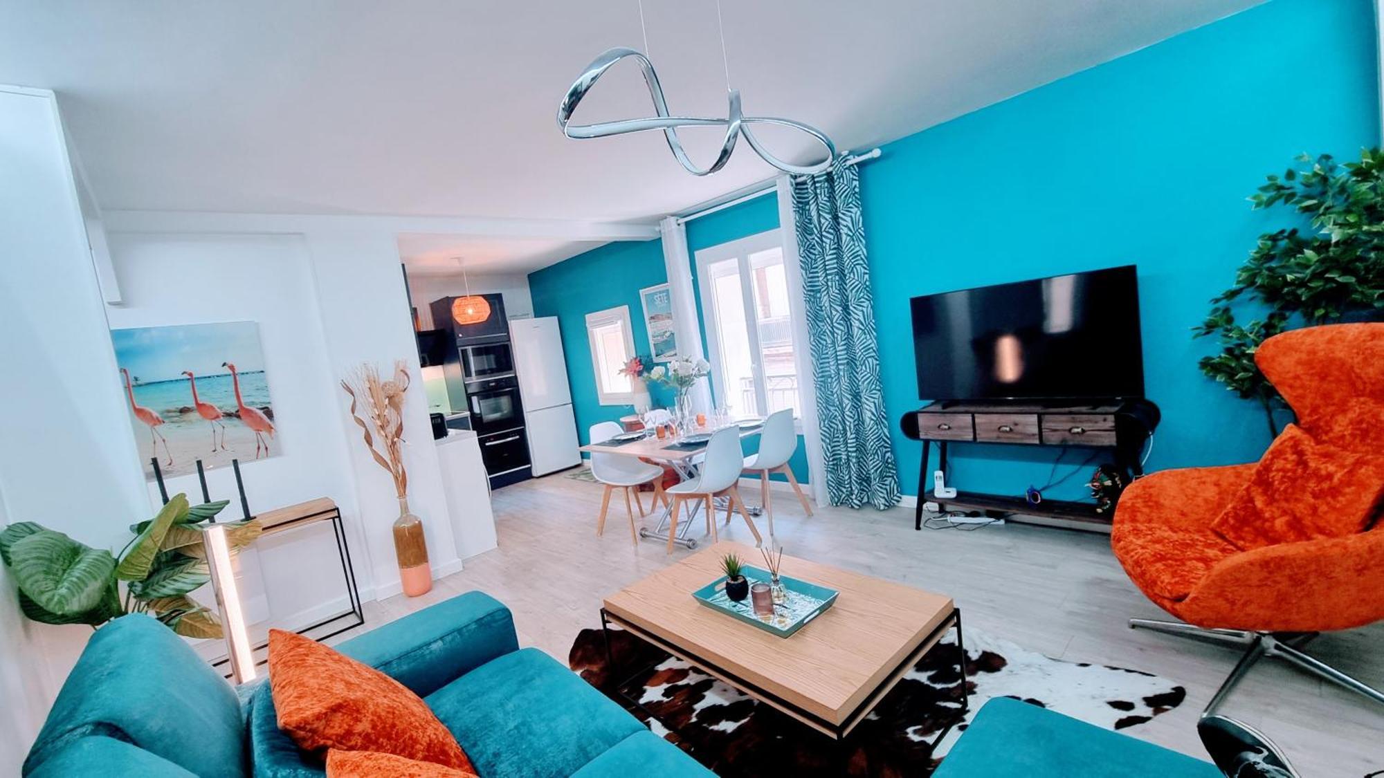 Le Clavel Superbe Deco, Centre Historique, Climatise, Parking A Proximite Apartment Sete Bagian luar foto